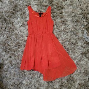 Womens Sleeveless high low dress